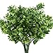 GTIDEA 4pcs Artificial Boxwood Bushes Fake Shrubs Plastic Greenery Plants House Office Garden Patio Yard Indoor Outdoor Decor