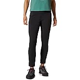 Mountain Hardwear Women's Dynama High Rise Ankle Pant, Black, Medium x Regular
