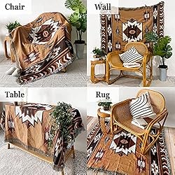 CCHYF Aztec Throw Blanket Native American Blanket