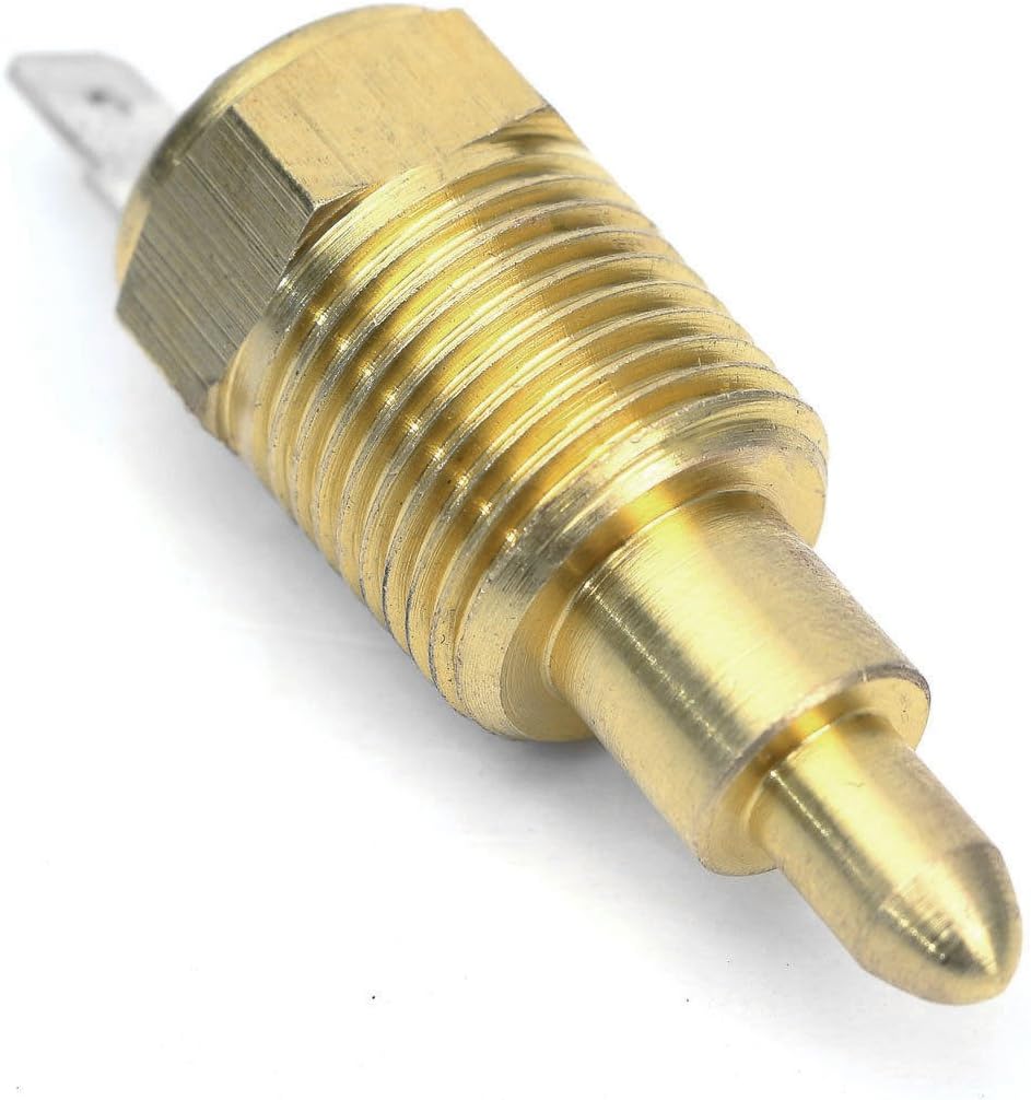 American Volt 180'f Electric Radiator Fan Thermostat Sensor Switch 3/8" Inch Thread Grounding