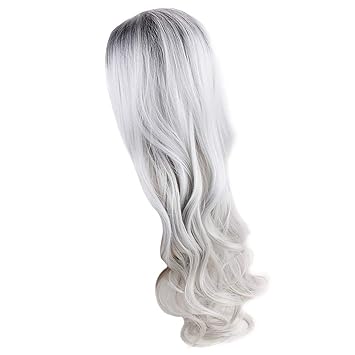Amazon Com Luorata 25 6 Inch Gradient Party Wigs For White Women