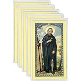 Amazing Saints Prayer to St Peregrine Laminated Holy Card Set of 5