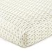 Levtex Baby Little Feather Aqua 5 Piece Crib Bedding Set, Quilt, 100% Cotton Crib Fitted Sheet, 3-tiered Dust Ruffle, Diaper Stacker and Large Wall Decals