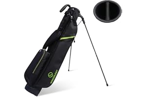 T WINSOLOGY Small Golf Stand Bag Lightweight Golf Easy Carry Bag with Strap and Stand for The Driving Range, Par 3 and Executive Courses Small Golf Bags for Men or Women.
