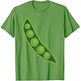 Pea Vegetable Easy Lazy DIY Halloween Costume T-Shirt