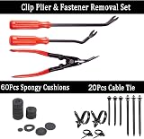 Uolor 268Pcs Trim Removal Tool Kit with Storage Bag car panel tools view 3