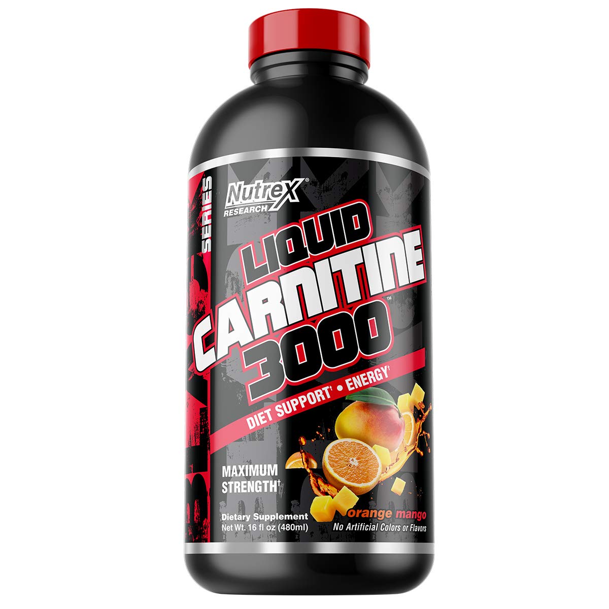 Nutrex Research Liquid Carnitine 3000 Premium Liquid Carnitine, Fat