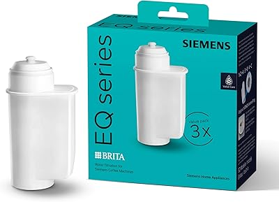 Siemens Original BRITA INTENZA Wasserfilter mit Aromaring, TZ70033A, 3er Pack, verbessert den Kaffeegeschmack, schützt die Espressomaschine, speziell entwickelt für Kaffeevollautomaten