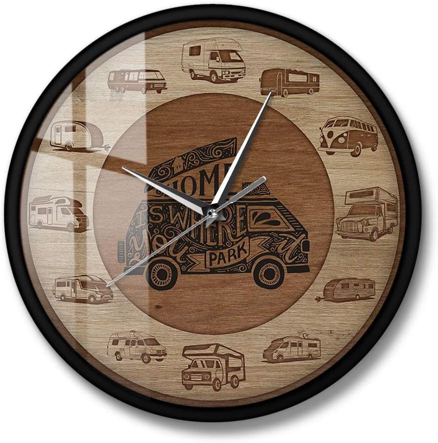 The House Is Where You Park Rv Vehicles Recreational Wood Texture