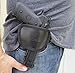 Explorer Genuine Leather Holster, 5 x 3.25-Inch, Black
