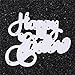 Bottone Metal Cutting Dies Stencil Template Mould for DIY Scrapbook Album Paper Card Craft Decoration (Letter Happy Easter)