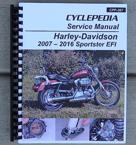 2007-2016 Harley-Davidson XL883 XL1200 Sportster EFI Cyclepedia