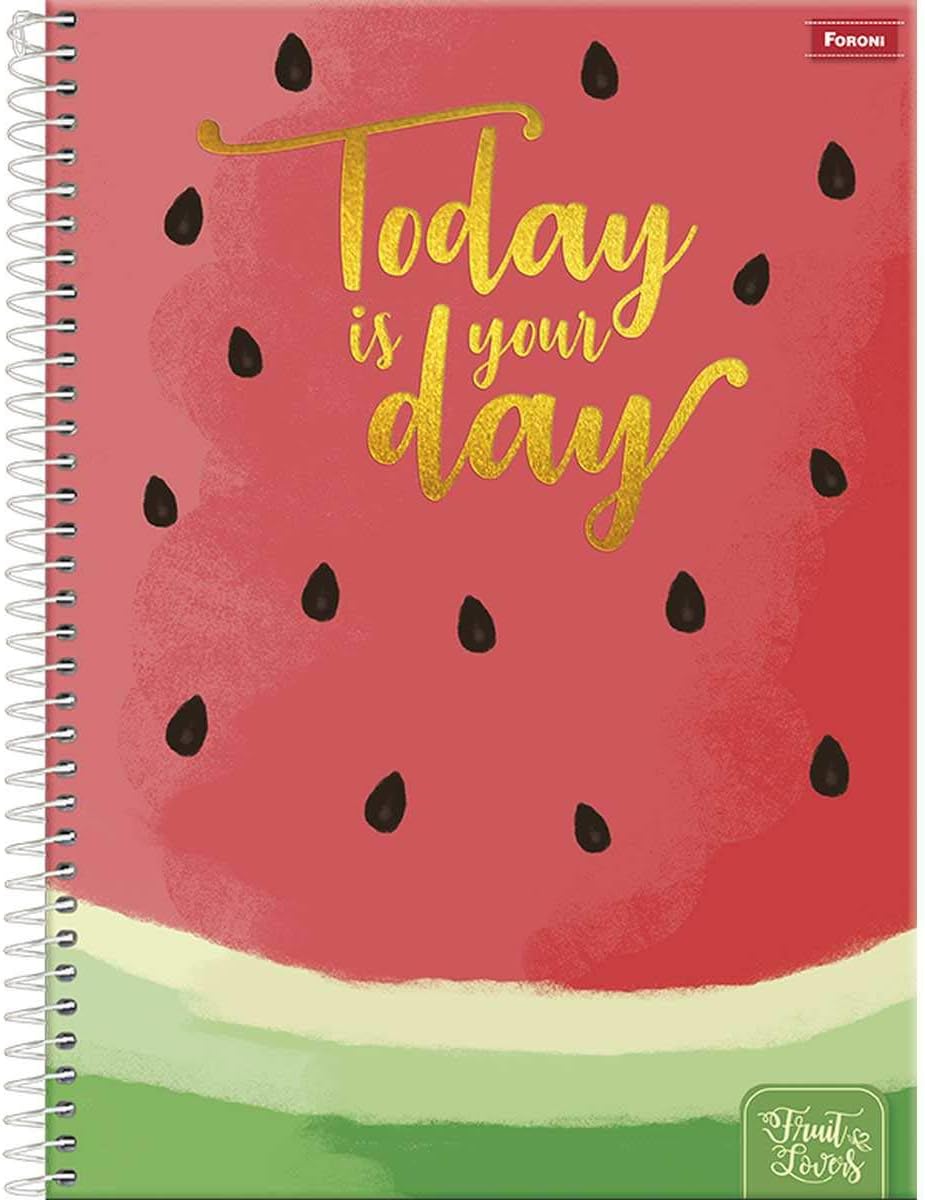 Frutinhas - 4 cadernos de 10 matérias