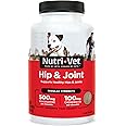 Nutri-Vet Hip & Joint Chewable Dog Supplements - Formulated with Glucosamine & Chondroitin for Dogs - 120 Count