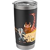 Disney The Lion King Simba Nala Timon Pumbaa Animal Family Stainless Steel Insulated Tumbler