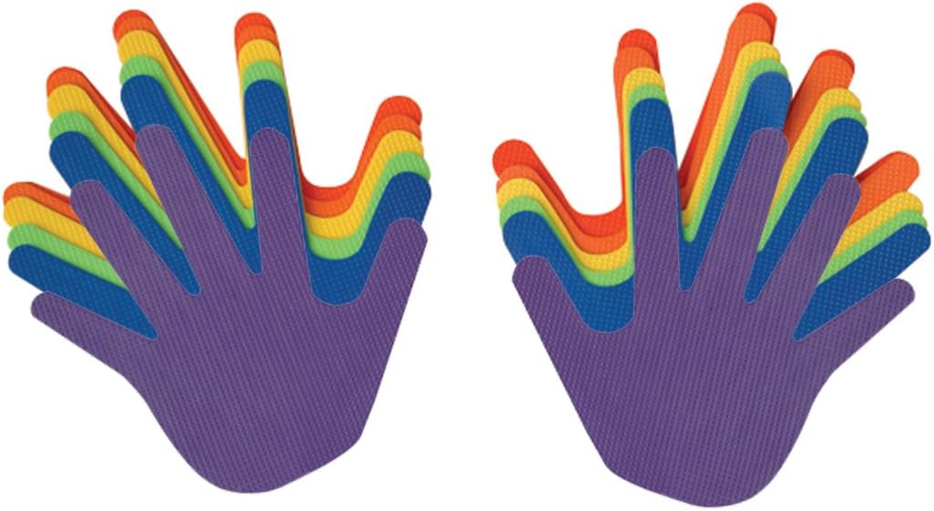 Palos Sports Rubber Hand Floor Markers Set of 12