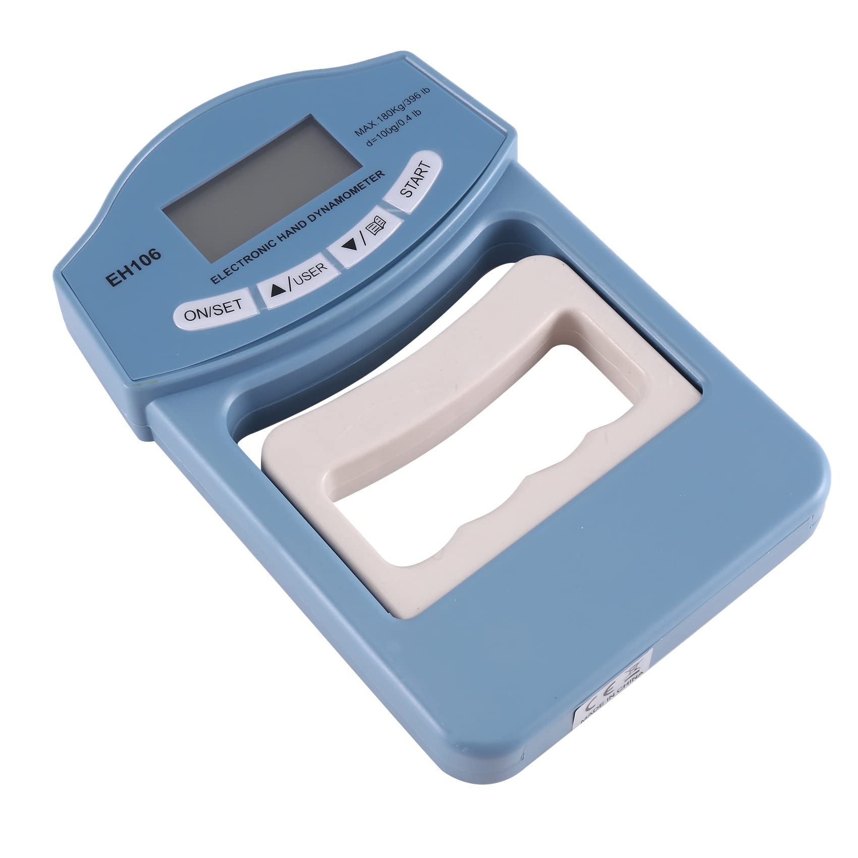 Hopbucan Grip Strength Trainer Measurement Meter Auto Capturing Electronic Hand Grip Rehabilitation Training Tester for Men and Women