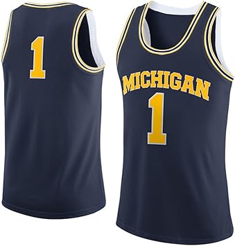 michigan jordan basketball jersey