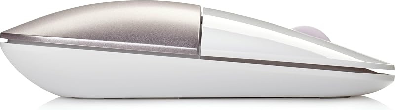 Z3700 - Ratón Inalámbrico (1200 PPP, 3 Botones y Rueda de Desplazamiento, Batería 16 Meses de Duración, Tecnología LED, USB y Windows), Color Blanco y Rosa