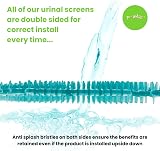 P Wave Slant6 Urinal Mats Mango 10 Screens Fits Most Urinals 30 Days view 4