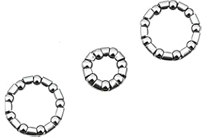 CYCLEZ Rear Coaster Brake Hub Bearings 7/32" x 9 (2X) and 1/4" x 7 (1x) for Rear Pedal Brake Wheels, Kids Bikes, Lowrider Bikes, Beach Cruiser, Chopper, Stretch Bicycles, Complete Set