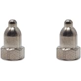 E-Collar Educator 5/8" Titanium Contact Points | 5/8" Titanium Contact Points | Short-Medium Coats | Nickel-Free | Verify Receiver Model | NOT Universal