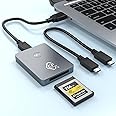 CFexpress Card Reader, Rocketek USB 3.1 Gen 2 10Gbps CFexpress Reader, Portable Aluminum CFexpress Memory Card Adapter Thunde