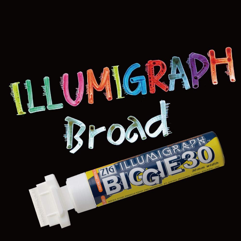 Kuretake Zig Chalk markers, AP-Certified, Water Resistant After Drying, Blackboard, Chalkboard, Mirrors Glass, Made in Japan USD$999USD$9.99 (30mm WHITE)