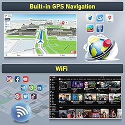 Saitedudu Android 13 7Inch HD Touch Screen