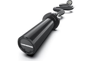 E.T.ENERGIC 47" Olympic EZ Curl Bar 500-lbs Capacity Steel Barbell Suitable for 2" Weight Plates, 2-Inch Curl Bar for Weight Lifting,Hip Thrusts,Squat,Biceps-Home Gym Weight Bar