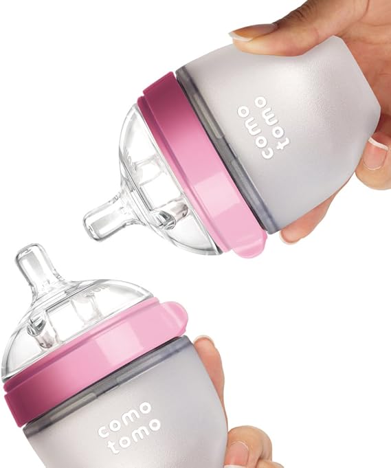 pink comotomo bottles