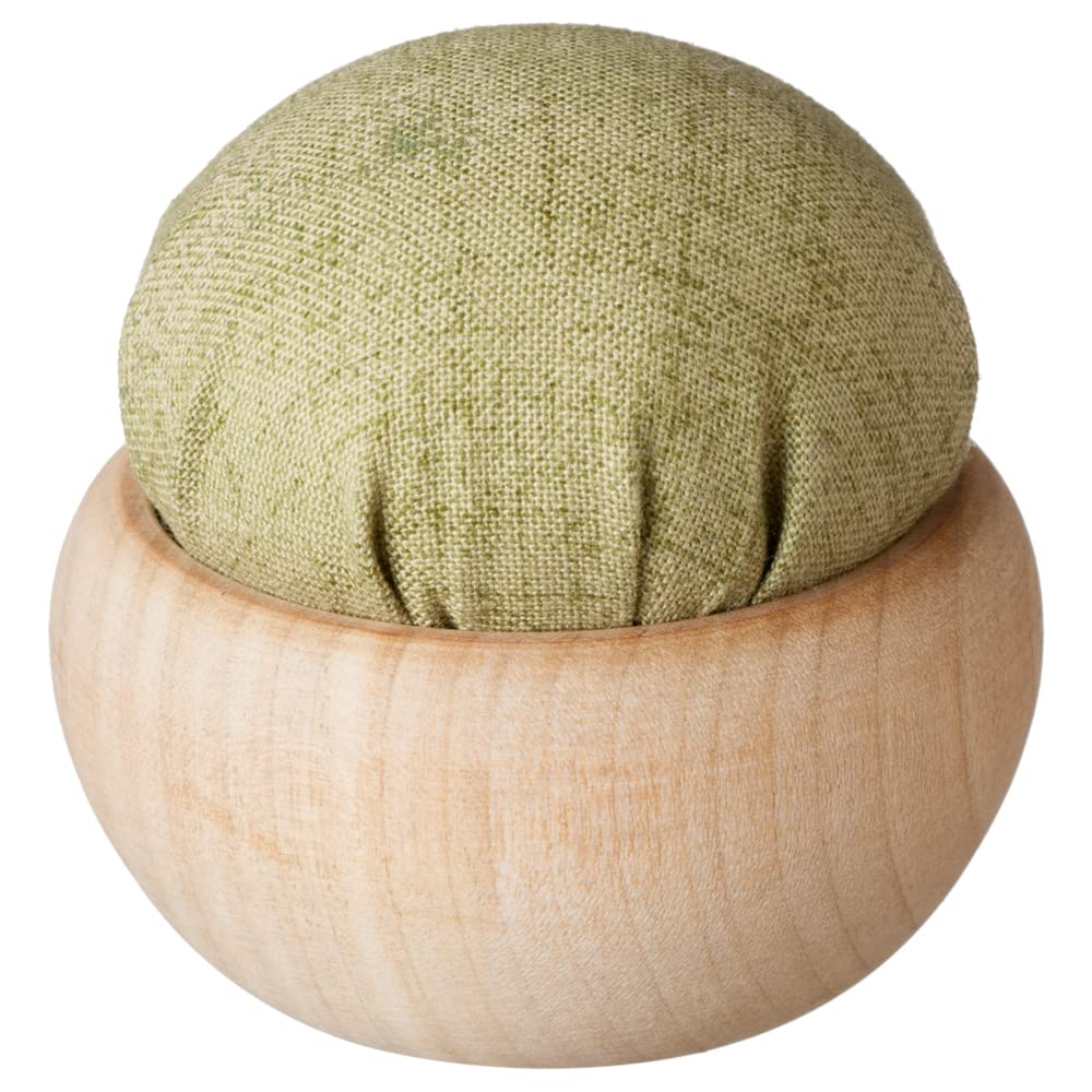 Tulip Aokuchiba Pincushion, Green, 1 piece