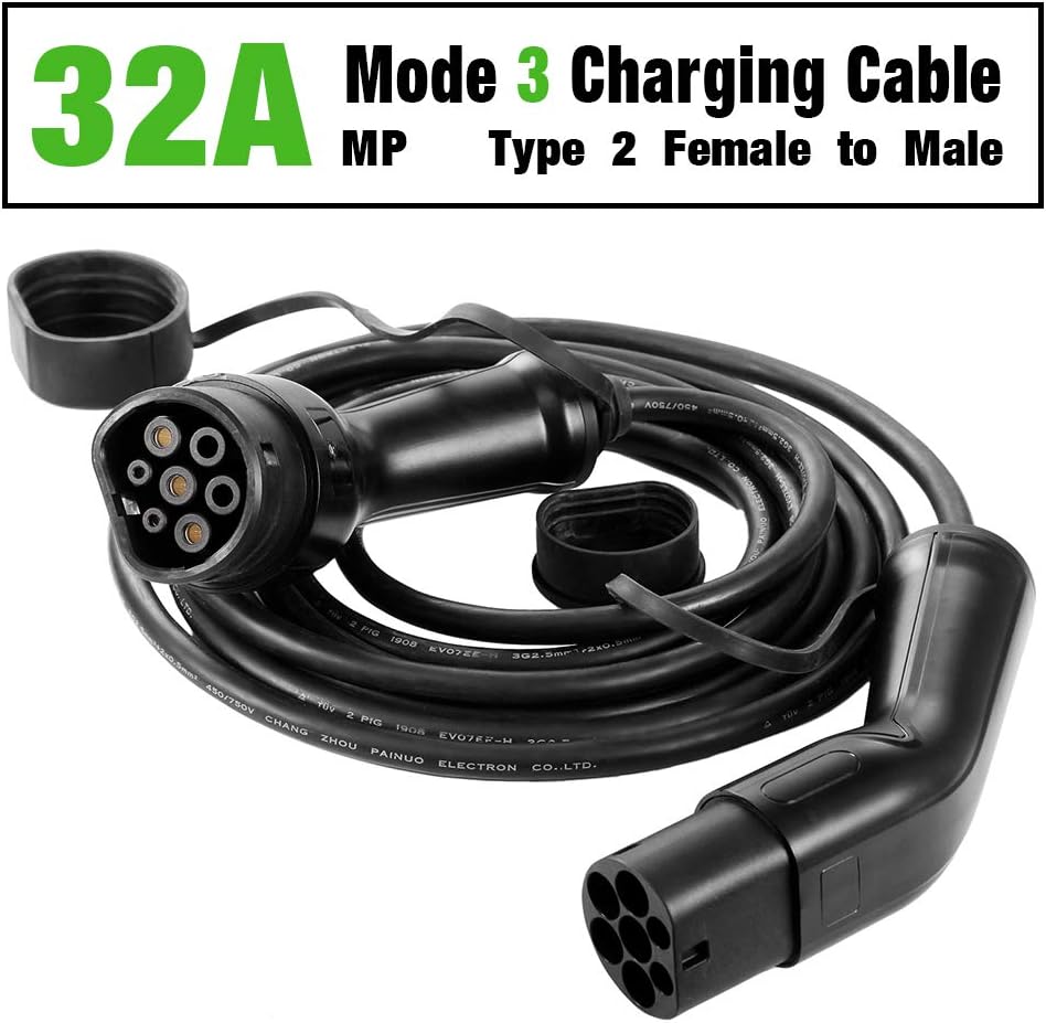Morec IEC 621962 EV Charging Cable For Electric Car Charger Cord Type