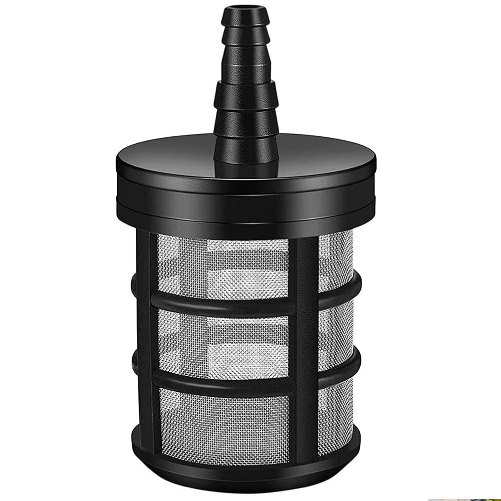 Pressure Washer Water Pump Suction Filter for Washing Machine, 1/2 Inch Suction Hose Filter with Double Layer Encryption Sieve for Sprayers, Oil Pumps, Industrial Equipment