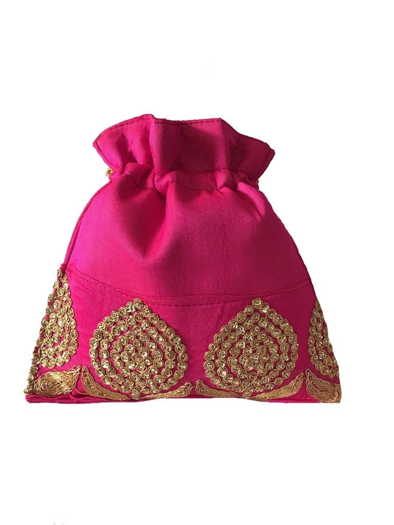 generic women's fancy designer potli pink wi-59-po-pnk