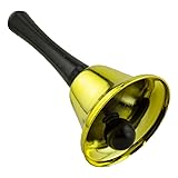 Tytroy Gold Hand Bell Loud Call Bell Alarm