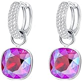 Xuping Jewelry Luxury Flexible Drop Earring with Crystal for Women Party Gifts
