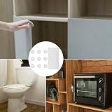 Gunwon Silicone Bumpers Adhesive Cushions 50 pcs Clear 0.6cm Door Stop Pads view 6