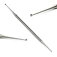 Amazon.com: Professional Double Ended Nail Curette 1.5/2.5mm Dermal ...