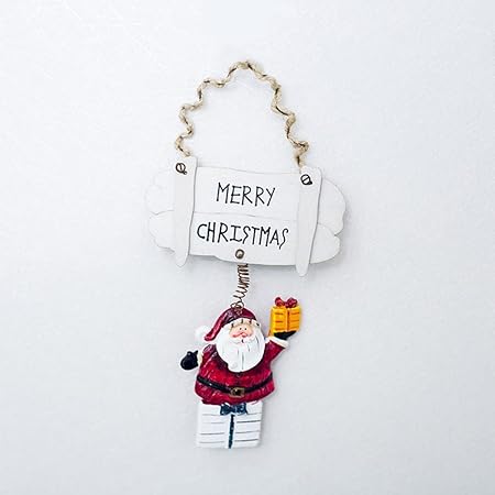 Decorazioni Natalizie 94.Hedear Segno Di Natale 3 94 7 28 Pollici Per Porta Finestra Decorazioni Natalizie In Legno Per Decorazioni Natalizie Ciondolo In Resina Dipinta Con Albero Di Natale Decorazione Per Lettere Di Natale Amazon It Casa