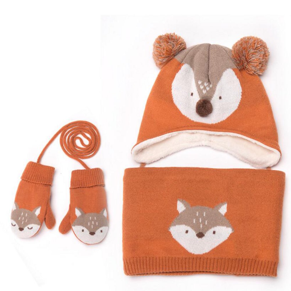 baby winter hat and gloves