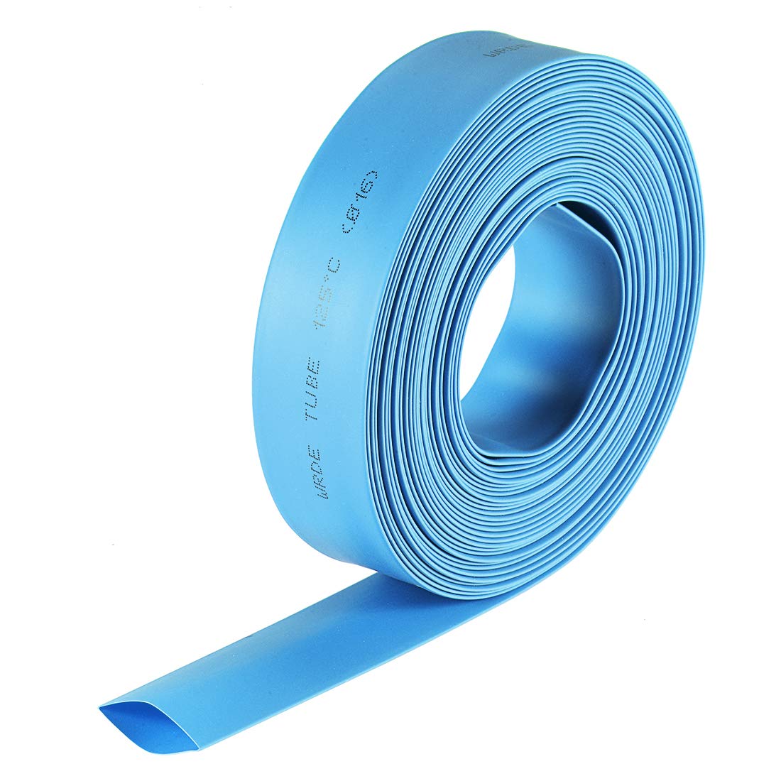 sourcing map Heat Shrink Tubing, 5/8"(16mm) Dia 2:1 rate Shrinkable Tube Cable Sleeve 7m - Blue
