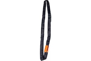 PRIORMAN Ultra-Durable High-Strength Nylon Round Sling 3FT/94cm - Continuously Woven Lifting Strap for Aerial Hoop Rigging, Hammock, Silk | 2,600lb Capacity & Exceptional Wear/Tensile Strength