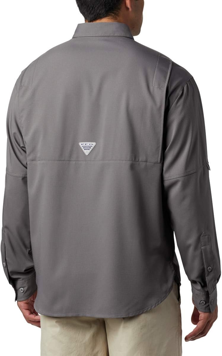 Columbia Mens PFG Tamiami Ii Long Sleeve Shirt UPF: Clothing