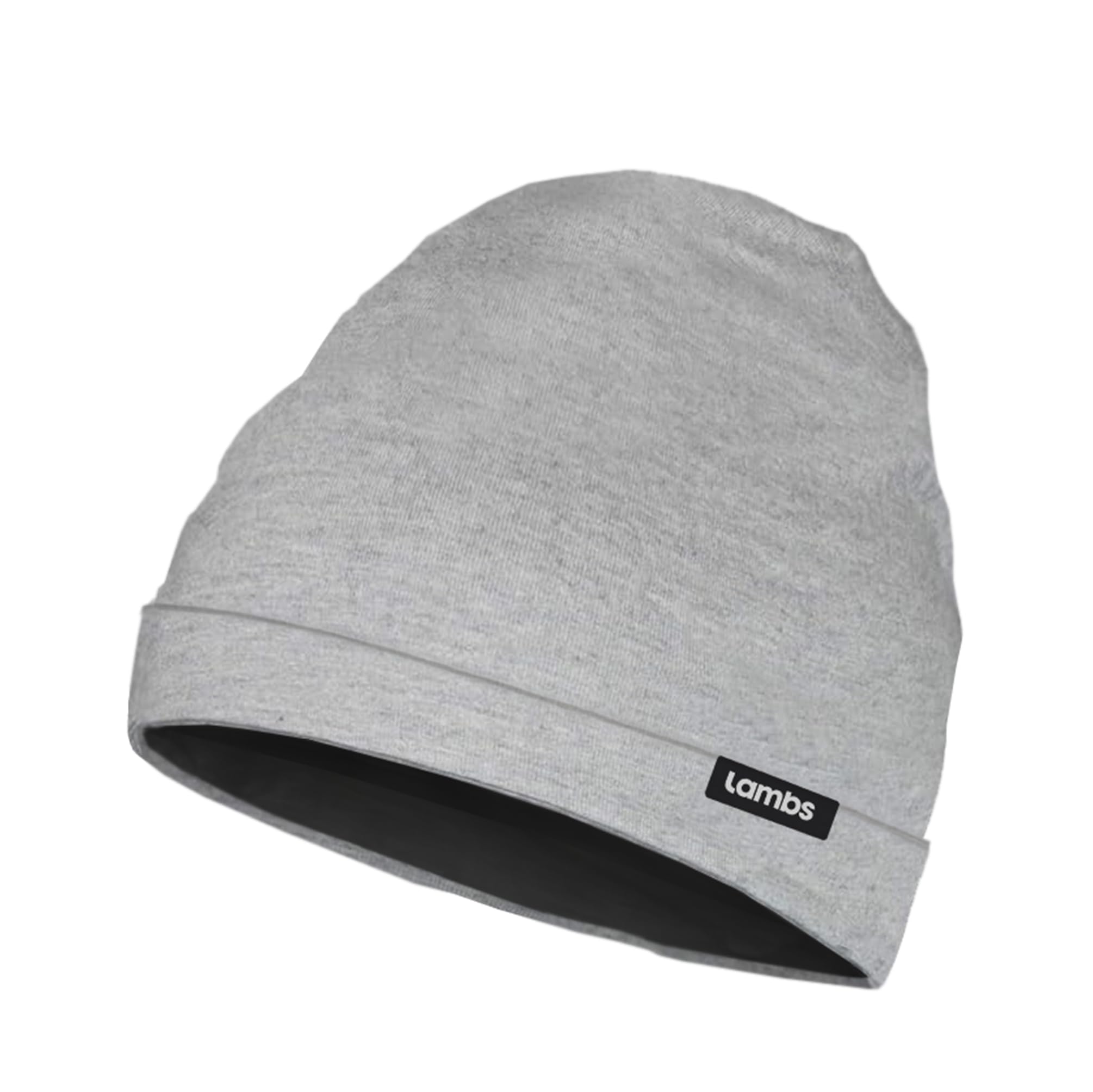 Photo 1 of Lambs EMF-Proof Lighweight Beanie - Wavestopper™ Silver Technology - Blocks 99% of Radiation from WiFi, 5G, Smartphone, Bluetooth Indoor and Sleeping - Hat E M F Protection - Grey, Unisize, Unisex