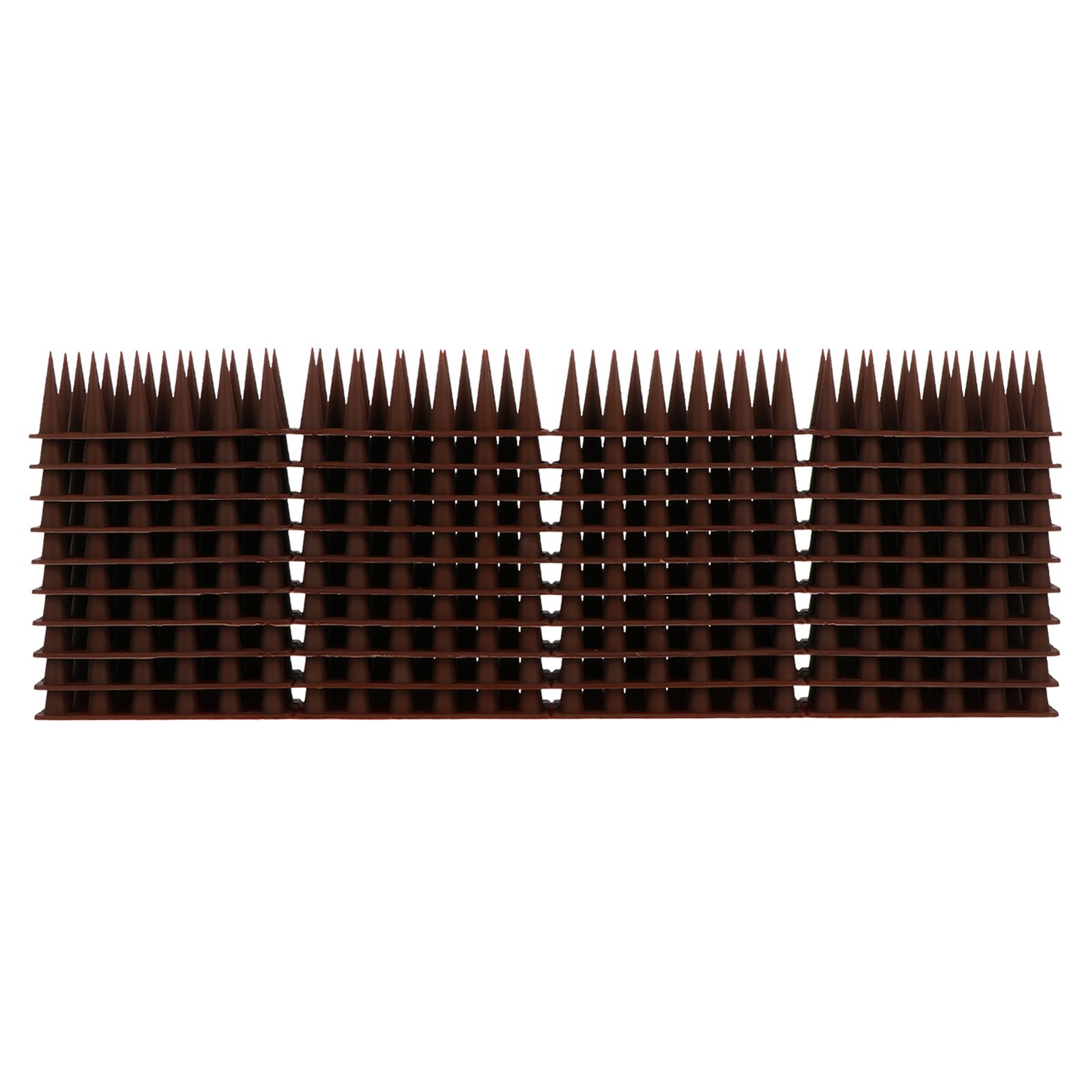 Happyyami 10 Sets Fence Wall Spikes Garden Security Bird Cat Spikes Anti Climb Wall Fence Bird Prevention Spikes