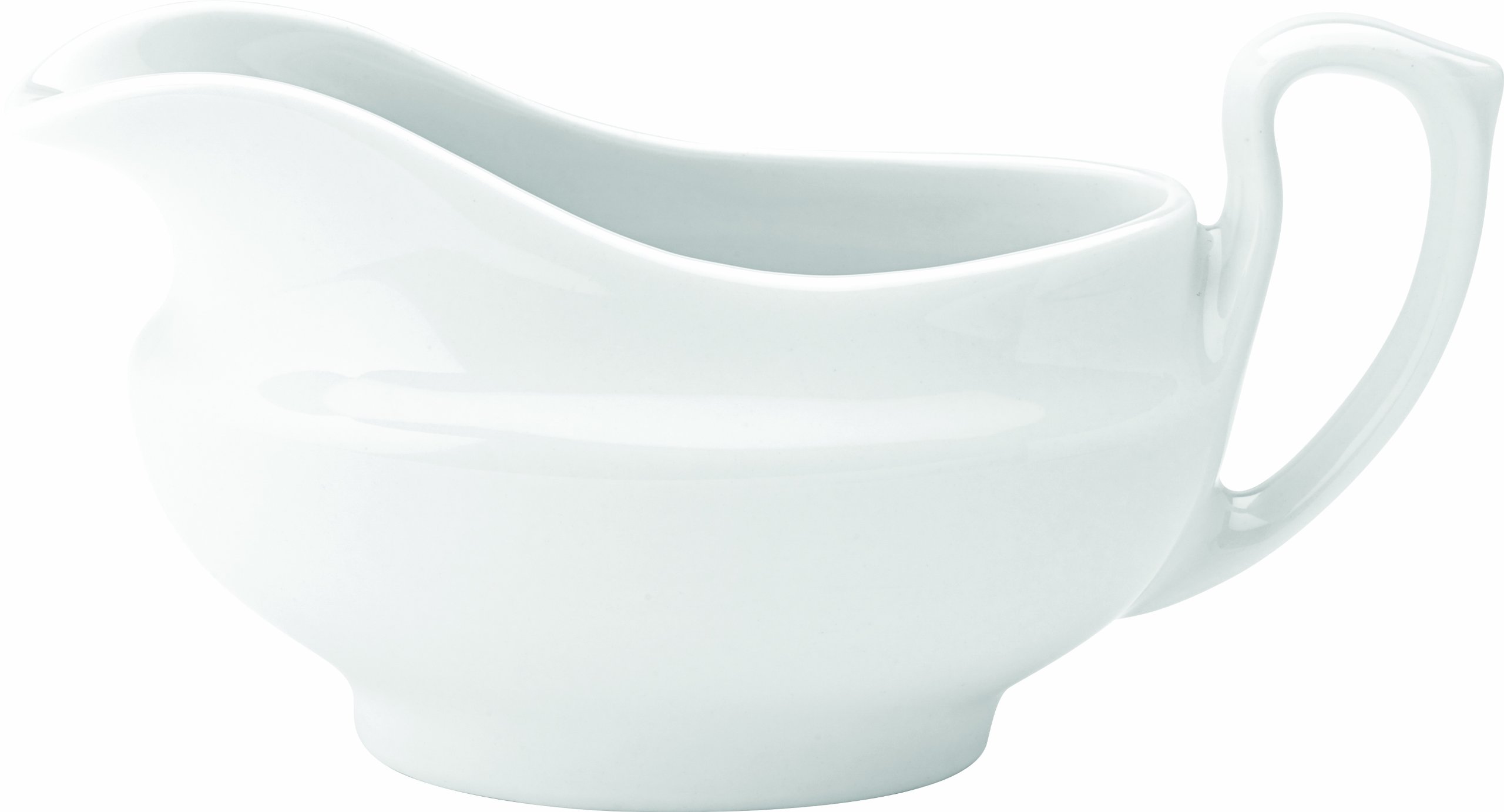 Utopia K90175 Titan Traditional Sauce Boat, 5.75 oz., 16 cL (Pack of 6)