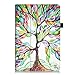 Fintie Case for Insignia Flex 10.1 Inch Tablet NS-P10A7100 / NS-P10A8100, Slim Fit Premium Vegan Leather Folio Cover with Stylus Holder, Love Tree