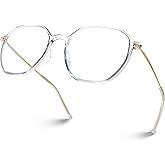 VISOONE Lightweight TR90 Blue Light Blocking Glasses Frame with Anti Glare Eye Protection for Women and Men RANE