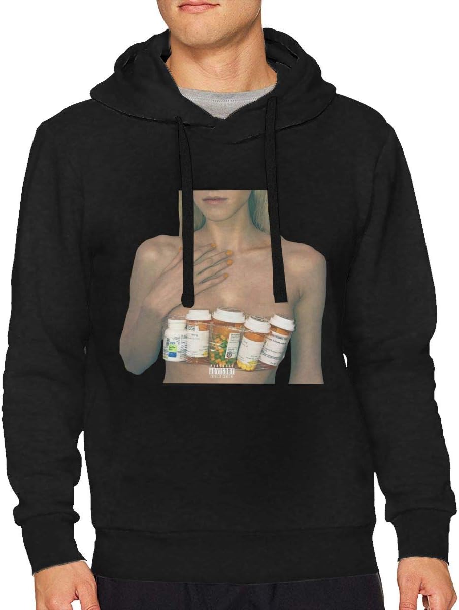 Basic Adult Teens Men Daily Casual Long Sleeves Novelty Hooded Sweatshirts Gift